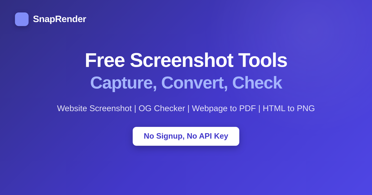 I built a screenshot API because my personal Puppeteer setup kept breaking. Six months later it has 